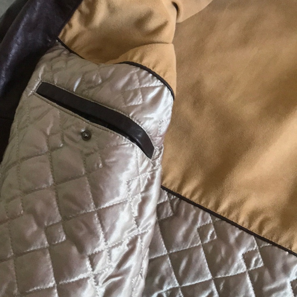 Robert Comstock Leather Coat